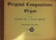 Brahms, Johannes - Fugue in A flat minor