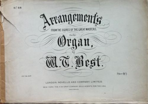 Arrangements from the scores of the Great Masters No. 48