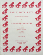Early Days Suite, Op. 39