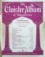 Cloister Album of Voluntaries, Book 4