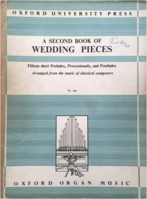 Second Book of Wedding Pieces, A