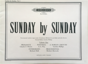 Sunday by Sunday, Volume One