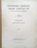 Bach, J.S. - Extended Chorale from Cantata 75