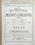 Mozart, W.A. - Andante in F from Concerto 25 in C (K.503)