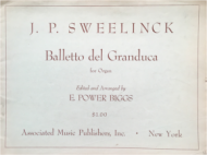 Sweelinck, J.P. - Balletto del Granduca